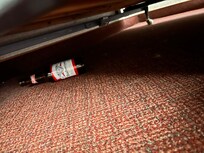 Beer bottle from arrival.Under bed.Never was found even after house keeping during mid stay.