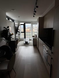 Living area / kitchen