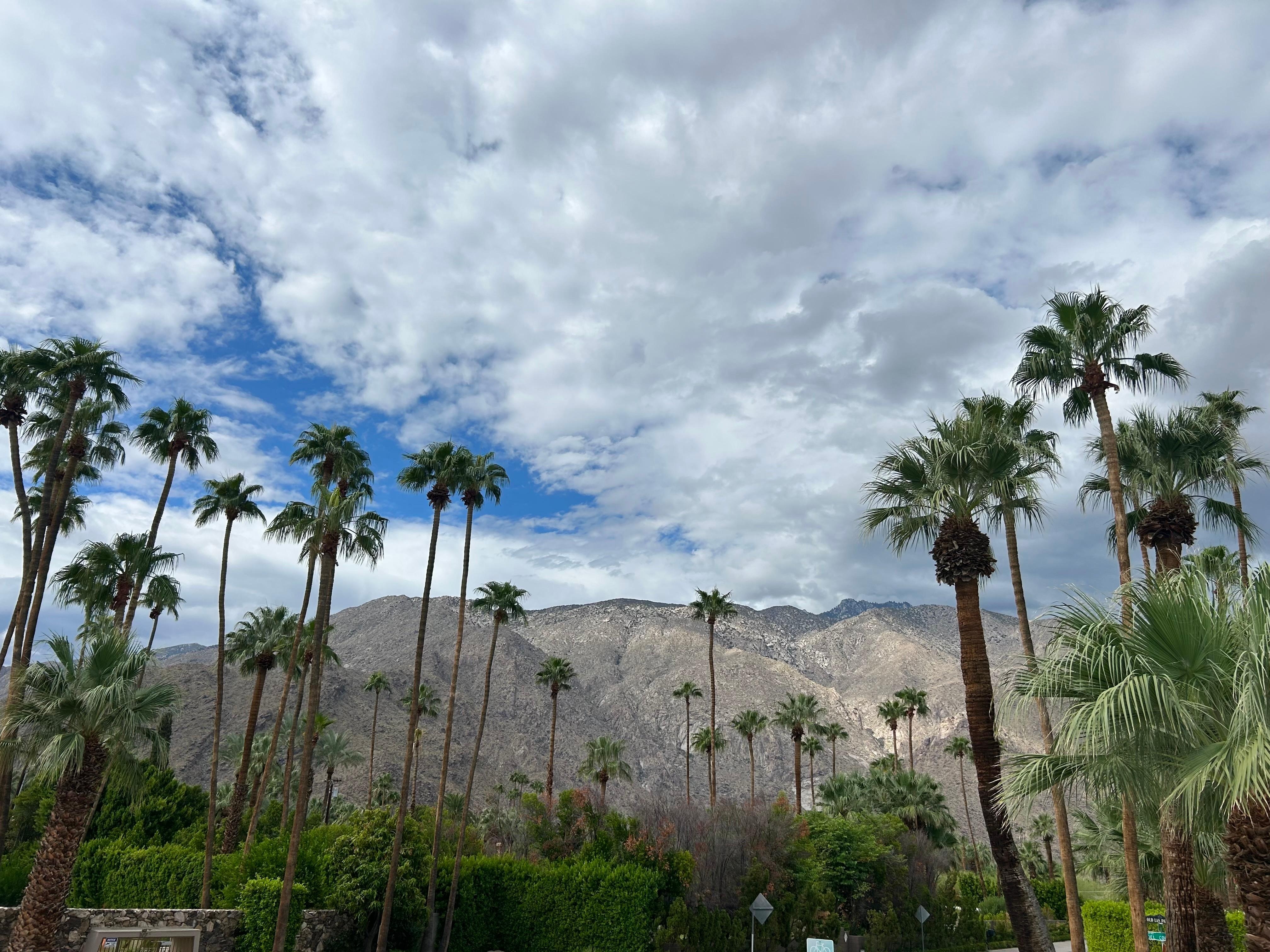 The view from our balcony