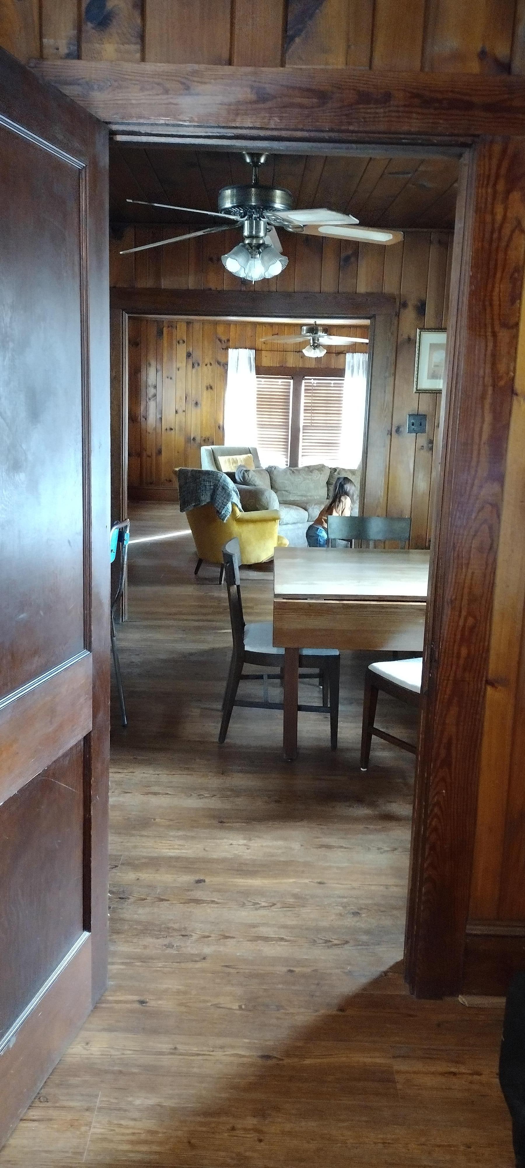 The view from the second bedroom.