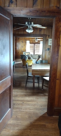 The view from the second bedroom.