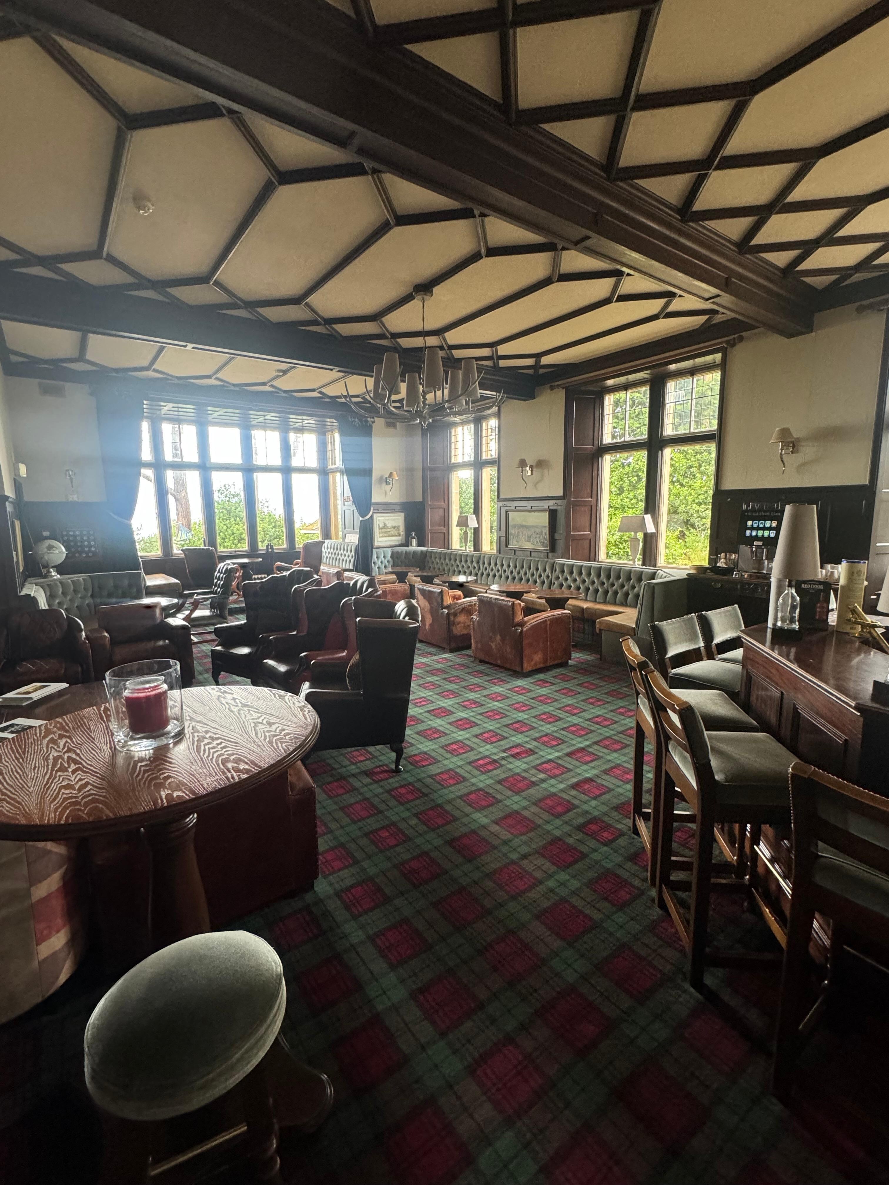 Lovely sitting room to relax and enjoy the views