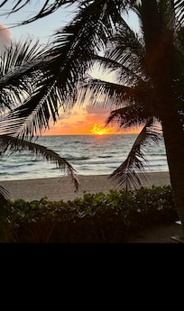 Sunrise from balcony