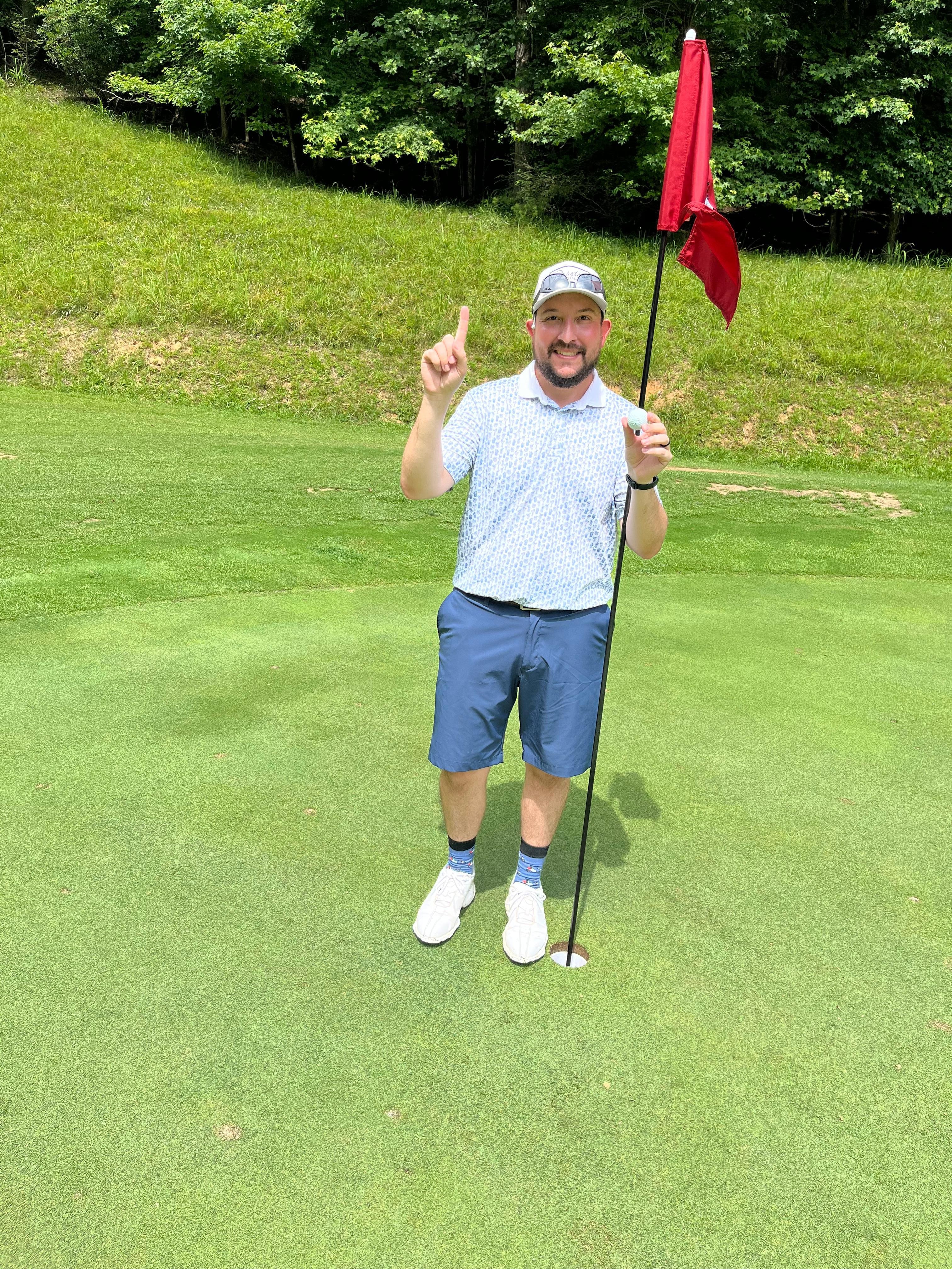 White path golf course