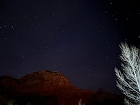 Night sky from the patio