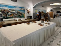 Frühstücksbuffet um 9.30 (halbe Std vor Schluss)