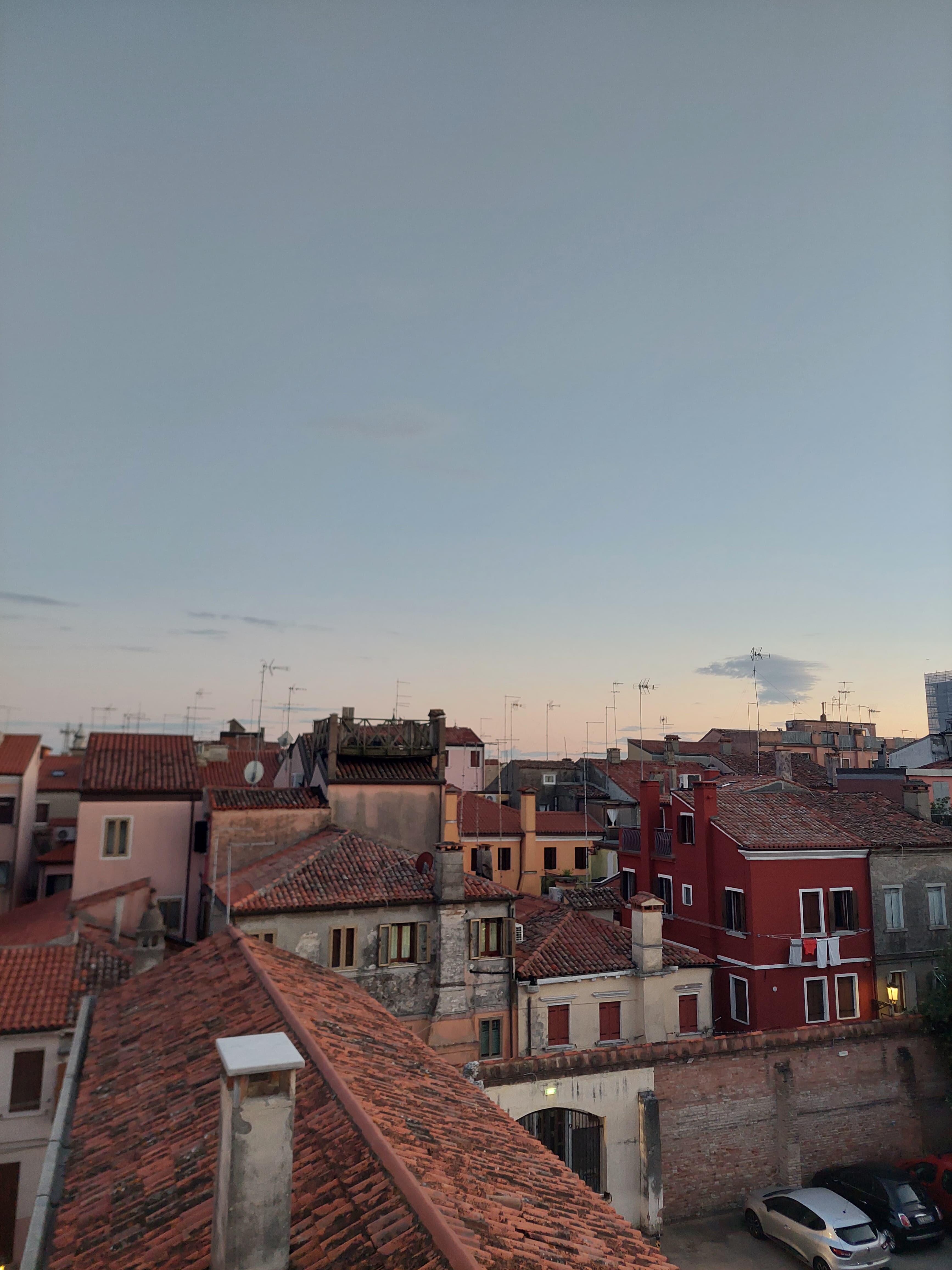 Aussicht größere Dachterrasse 