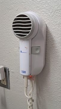 Dirty hairdryer