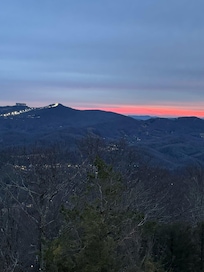 View from back deck.