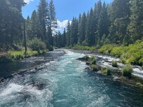 Close access to hiking! Metolios River