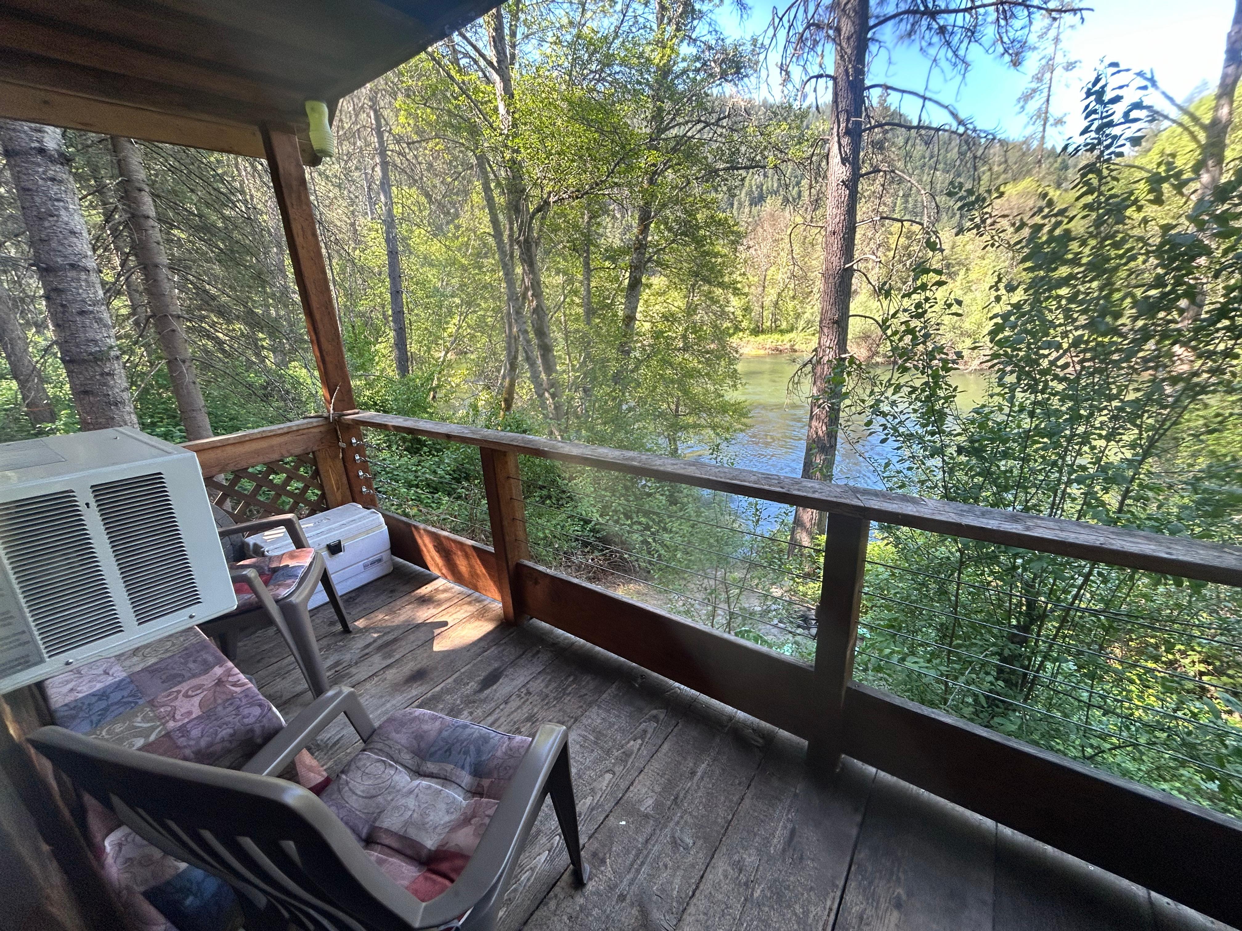 View from the balcony 