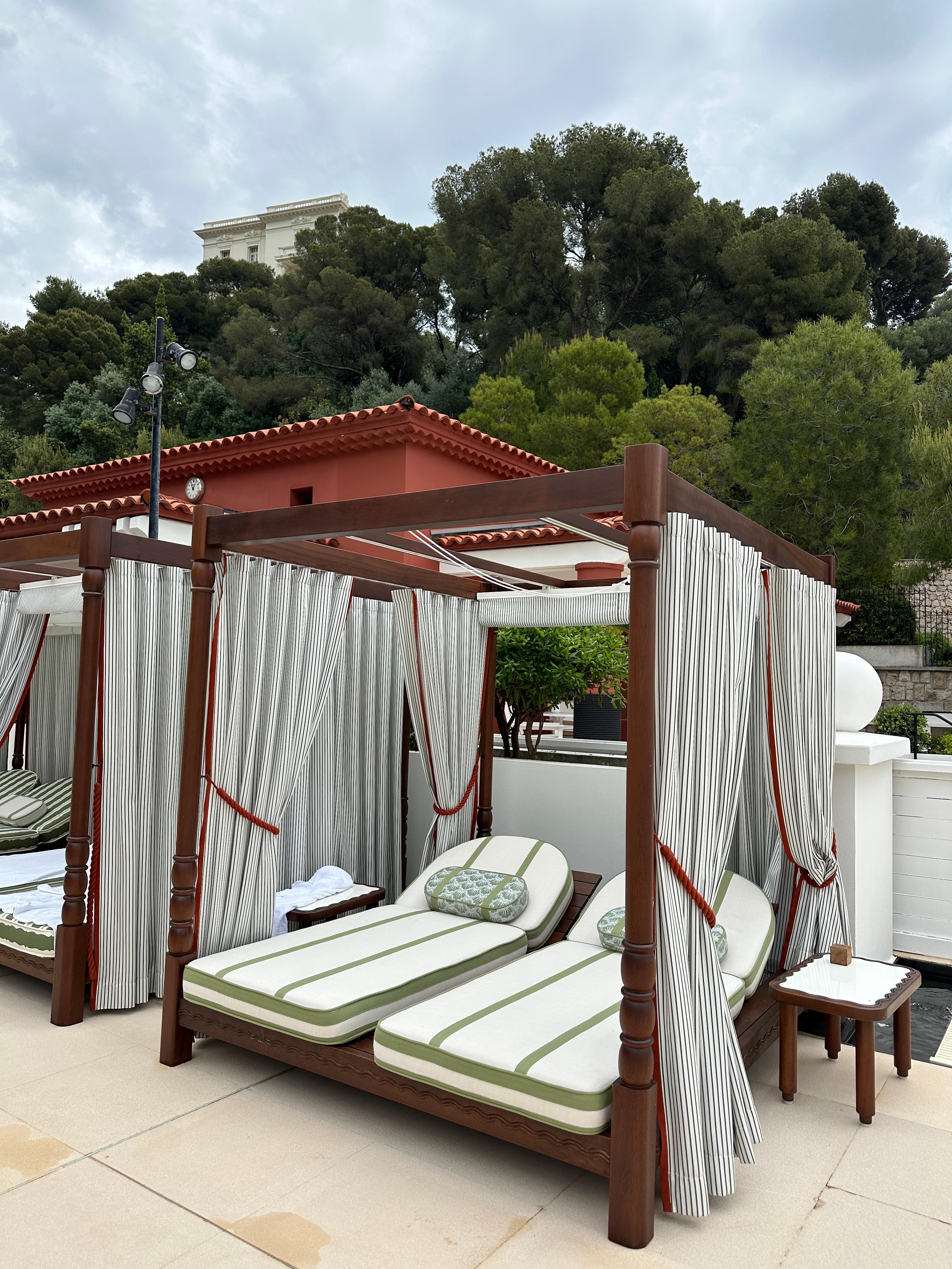 Cabanas for privacy