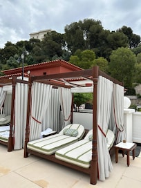 Cabanas for privacy