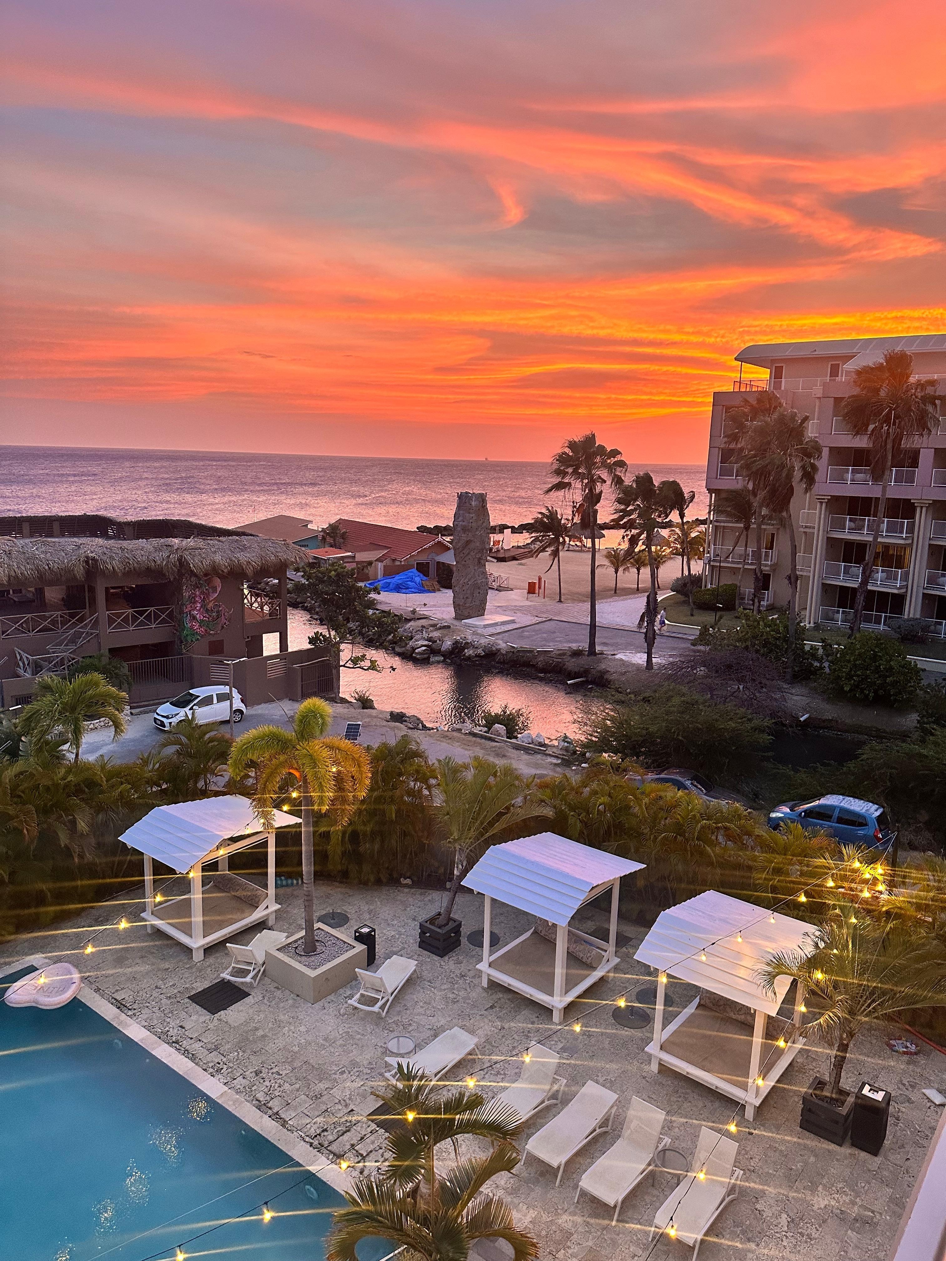 View from our apartment