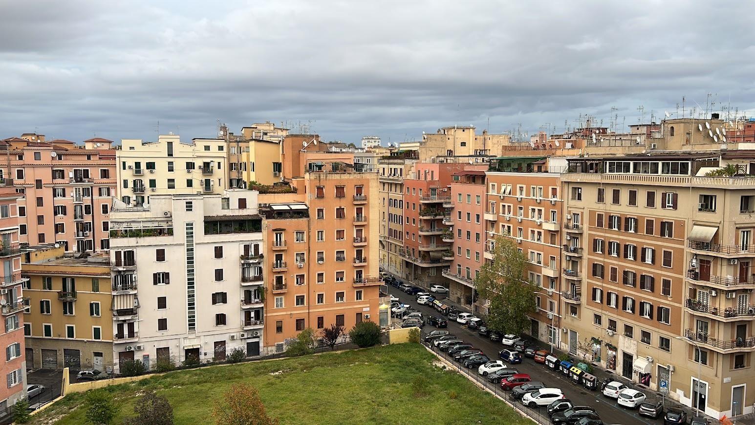 View from our roof top terrace