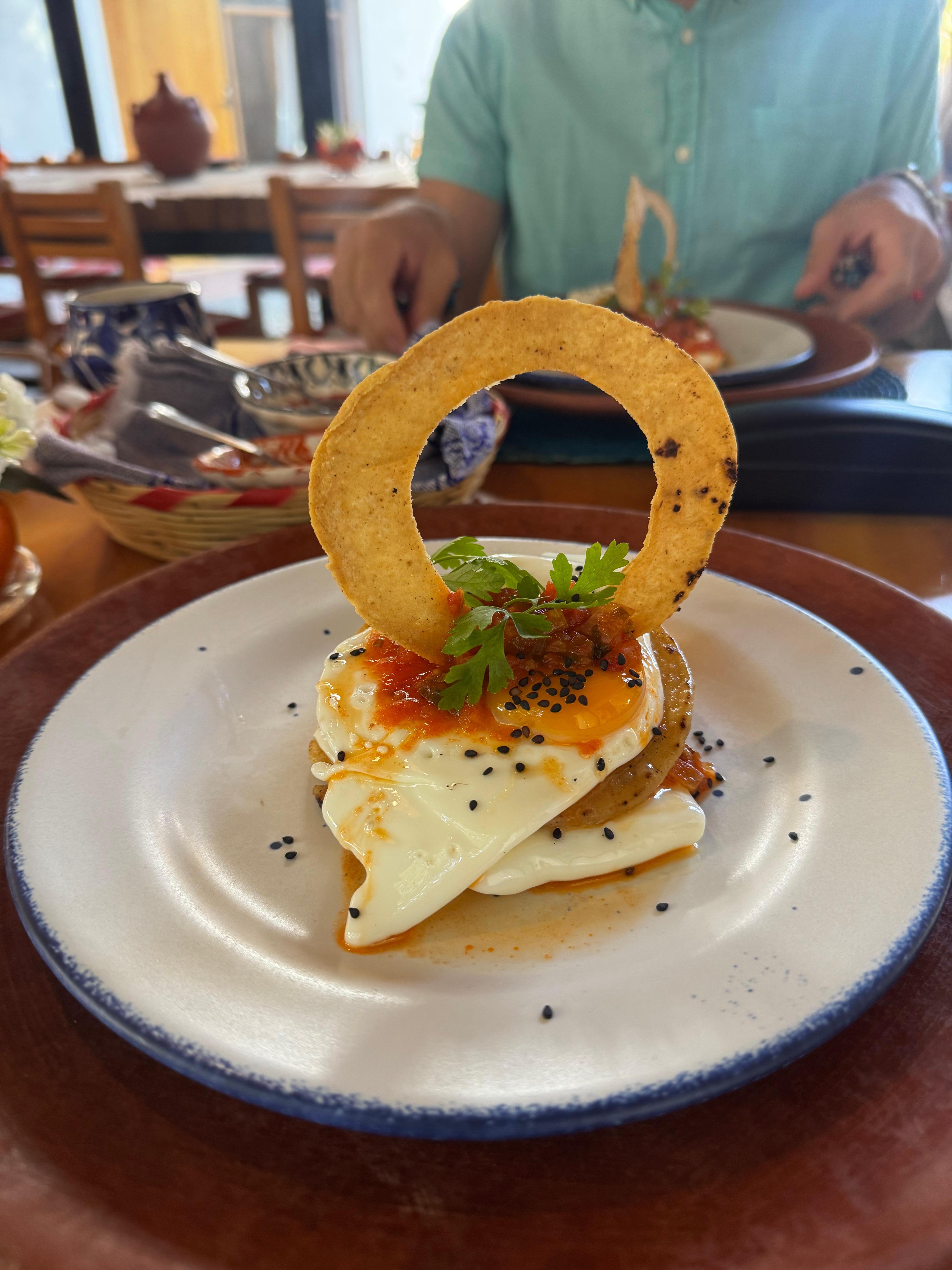 Estos fueron huevos rancheros!! 