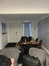 Very comfortable living room and dining room