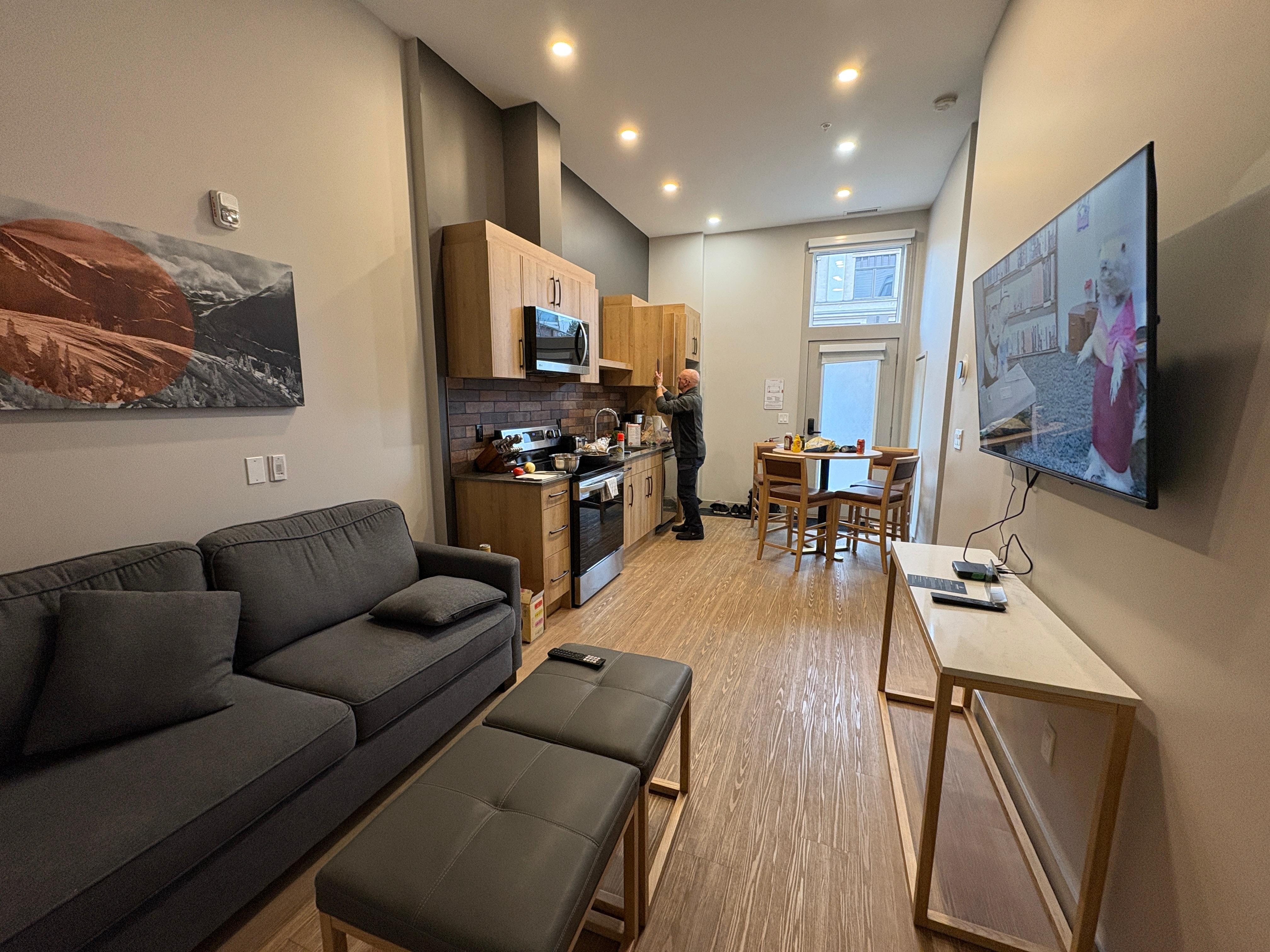 Nice clean bright room