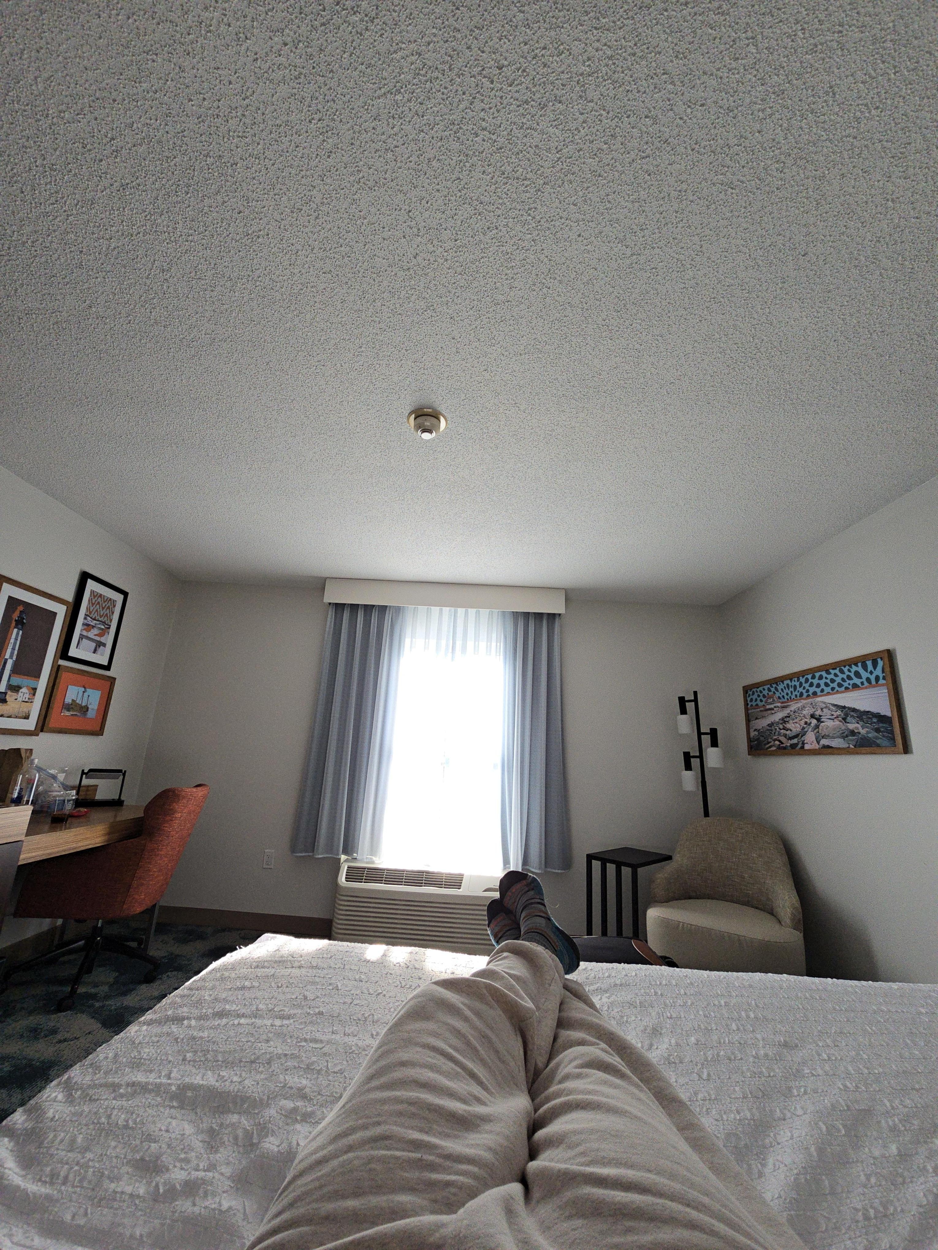 So nice to relax after a long travel day. 