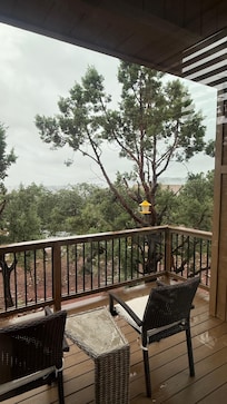 front pourch views
