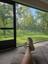 My favorite place to start the day or unwind at night