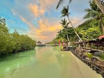 Snorkel right outside your air-conditioned room.