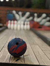 The bowling alley has to be a custom build