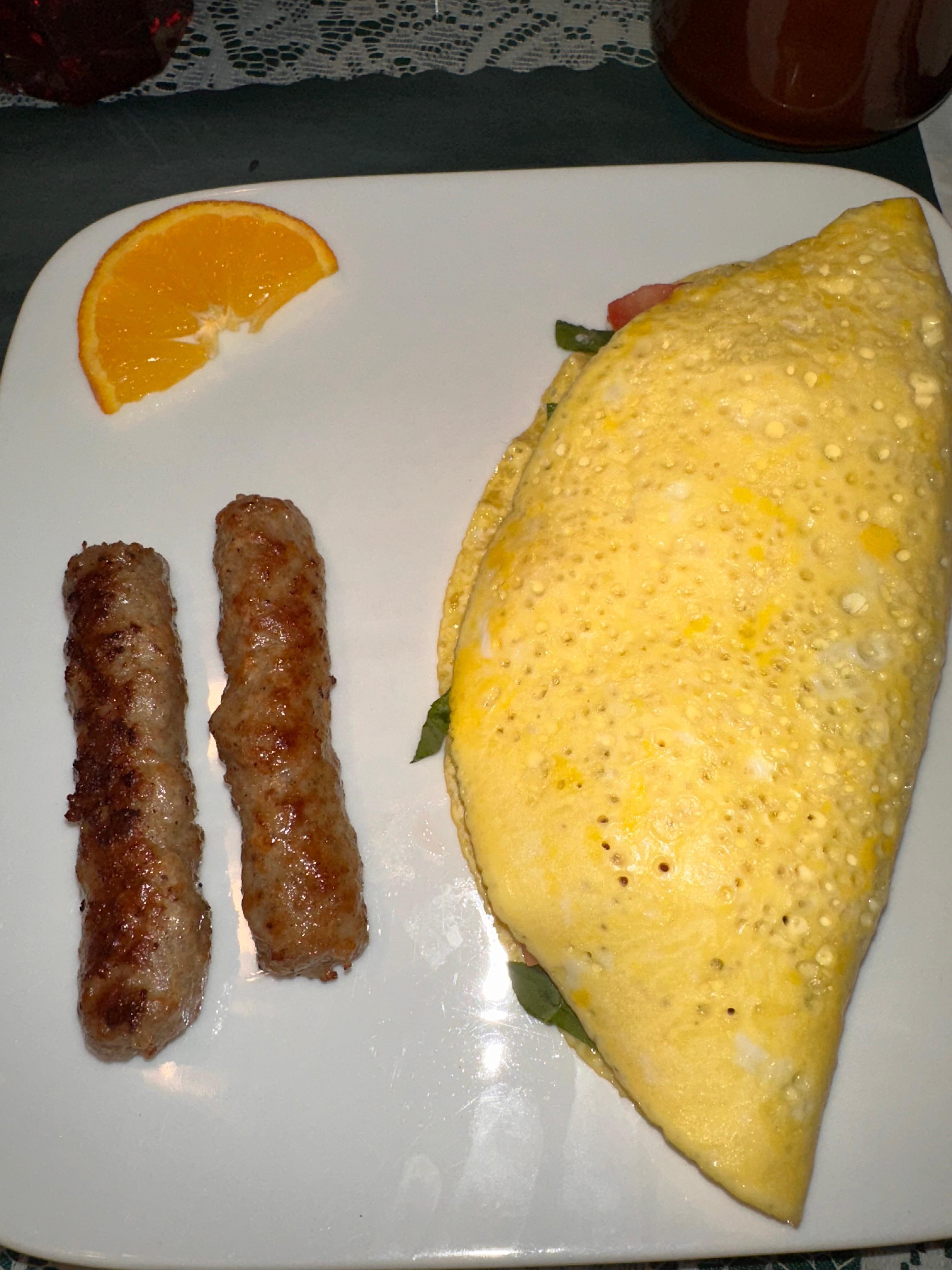 Breakfast omelette 