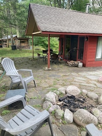 Covered patio