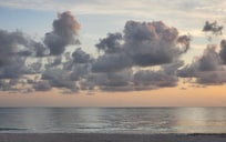Beautiful sunset view from the pool deck
