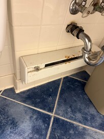 Rusty baseboards