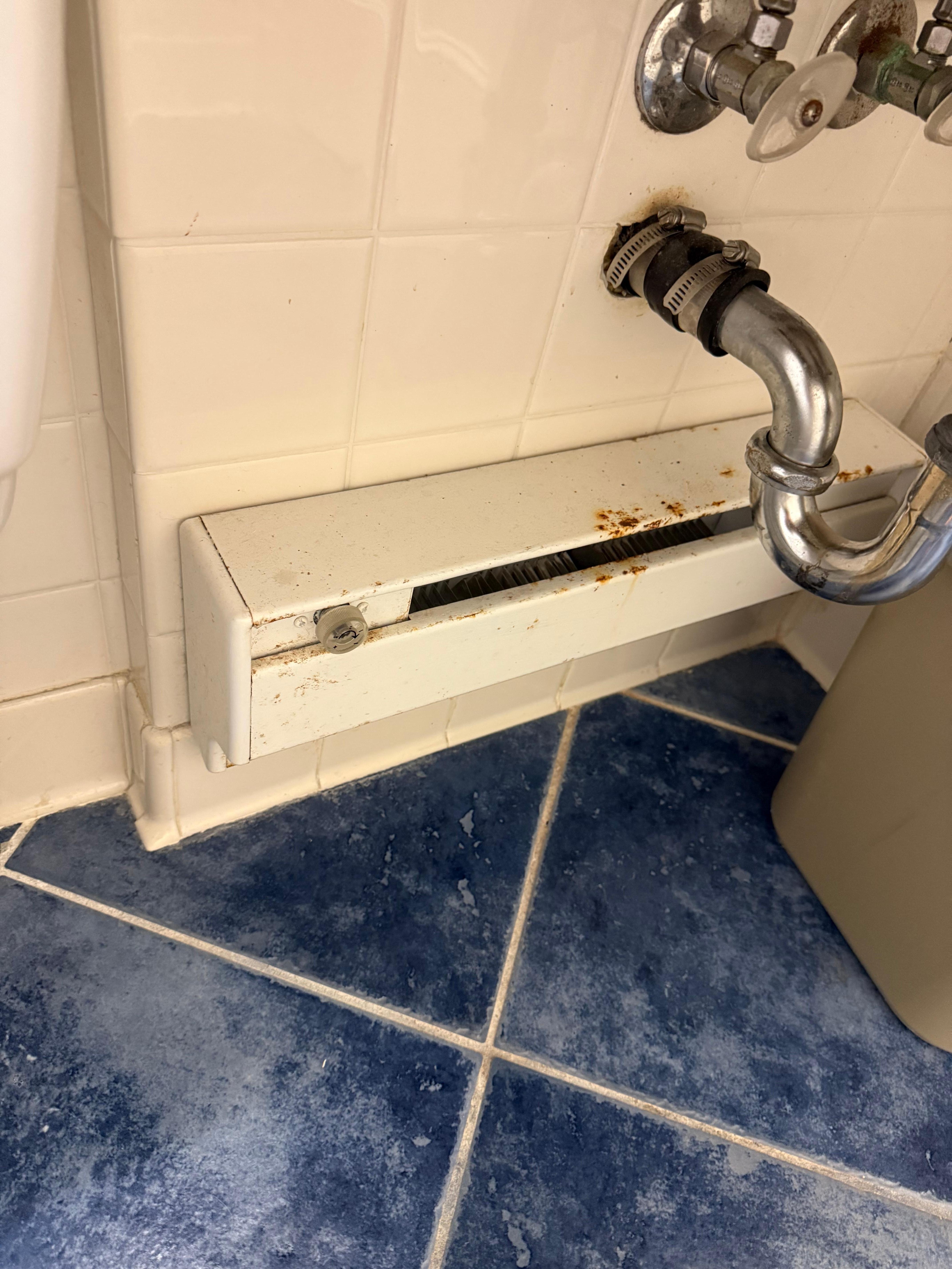 Rusty baseboards