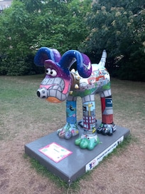 One of the Gromit statues