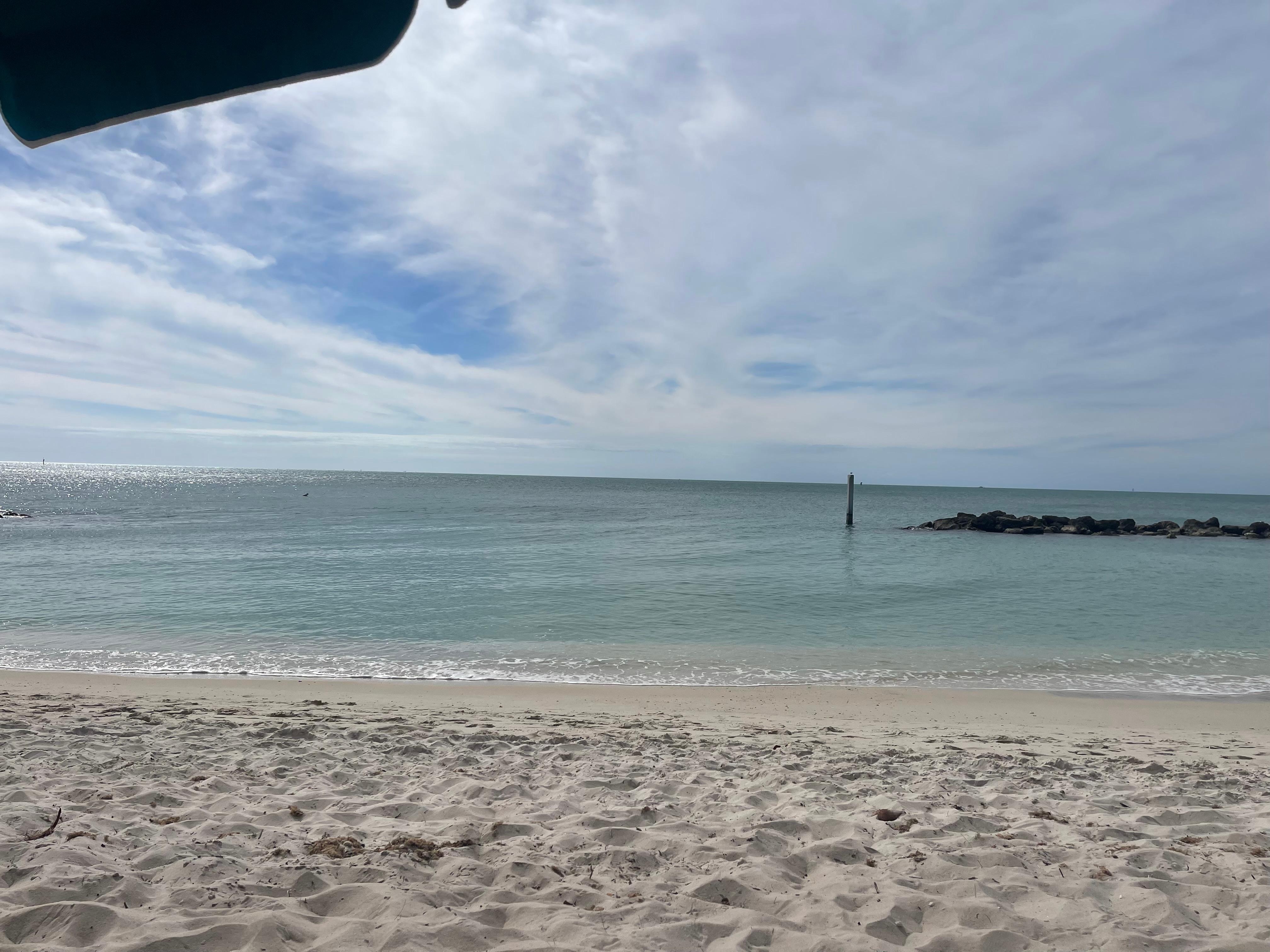 Fort Zachary beach