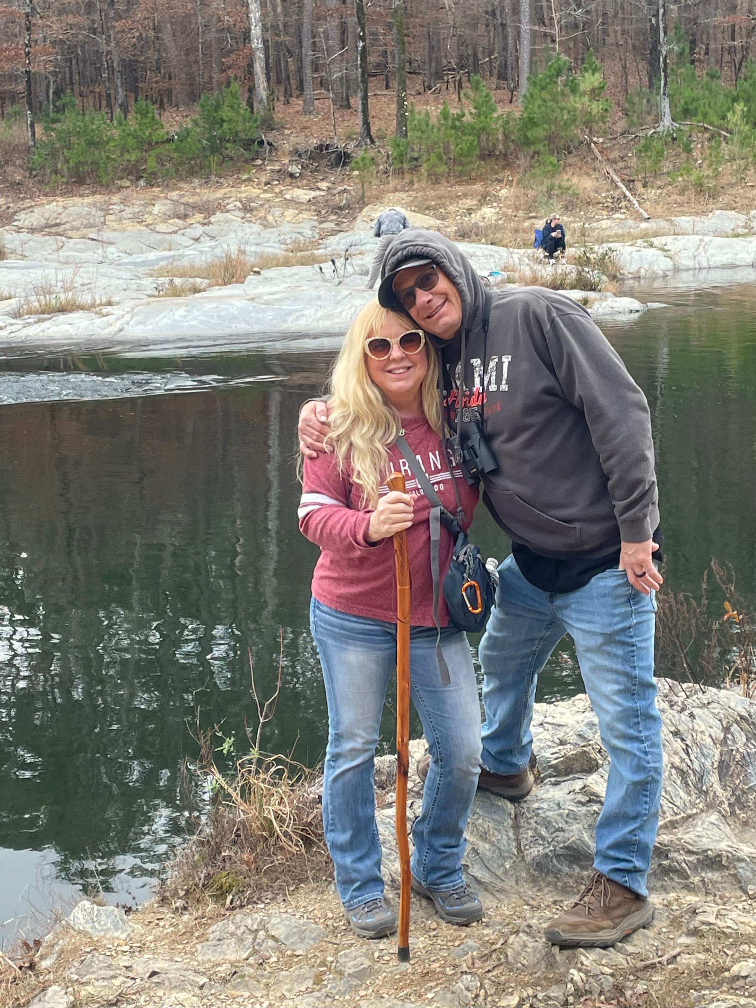 Nearby Beaver’s Bend State Park is an excellent place to hike. 