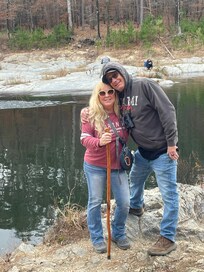 Nearby Beaver’s Bend State Park is an excellent place to hike.