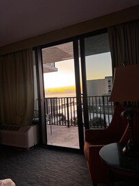 uitzicht vanuit de kamer