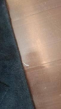 Tapis non nettoyé