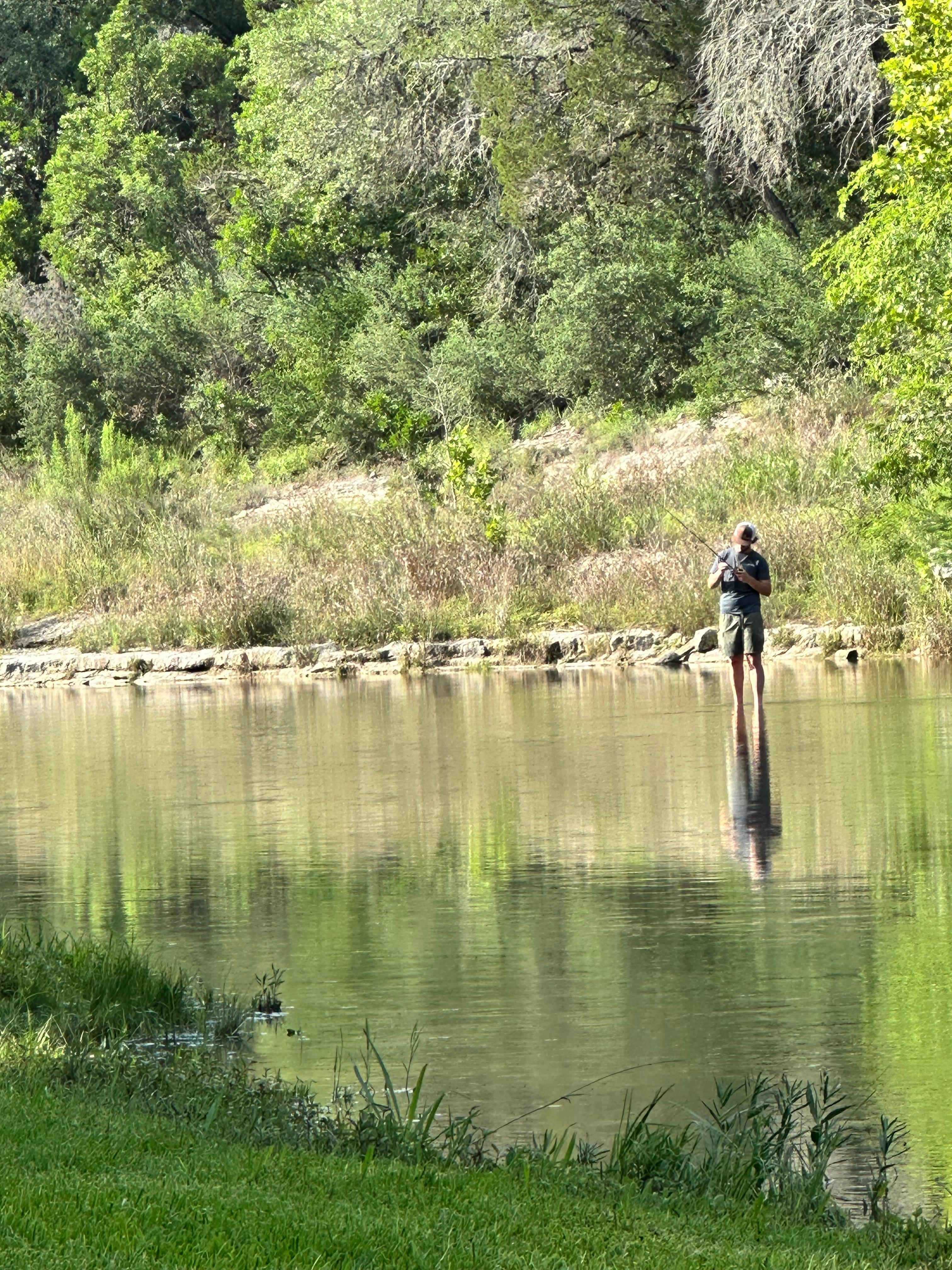 First day fishing 