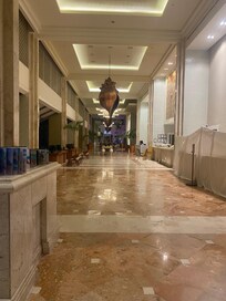 The front lobby