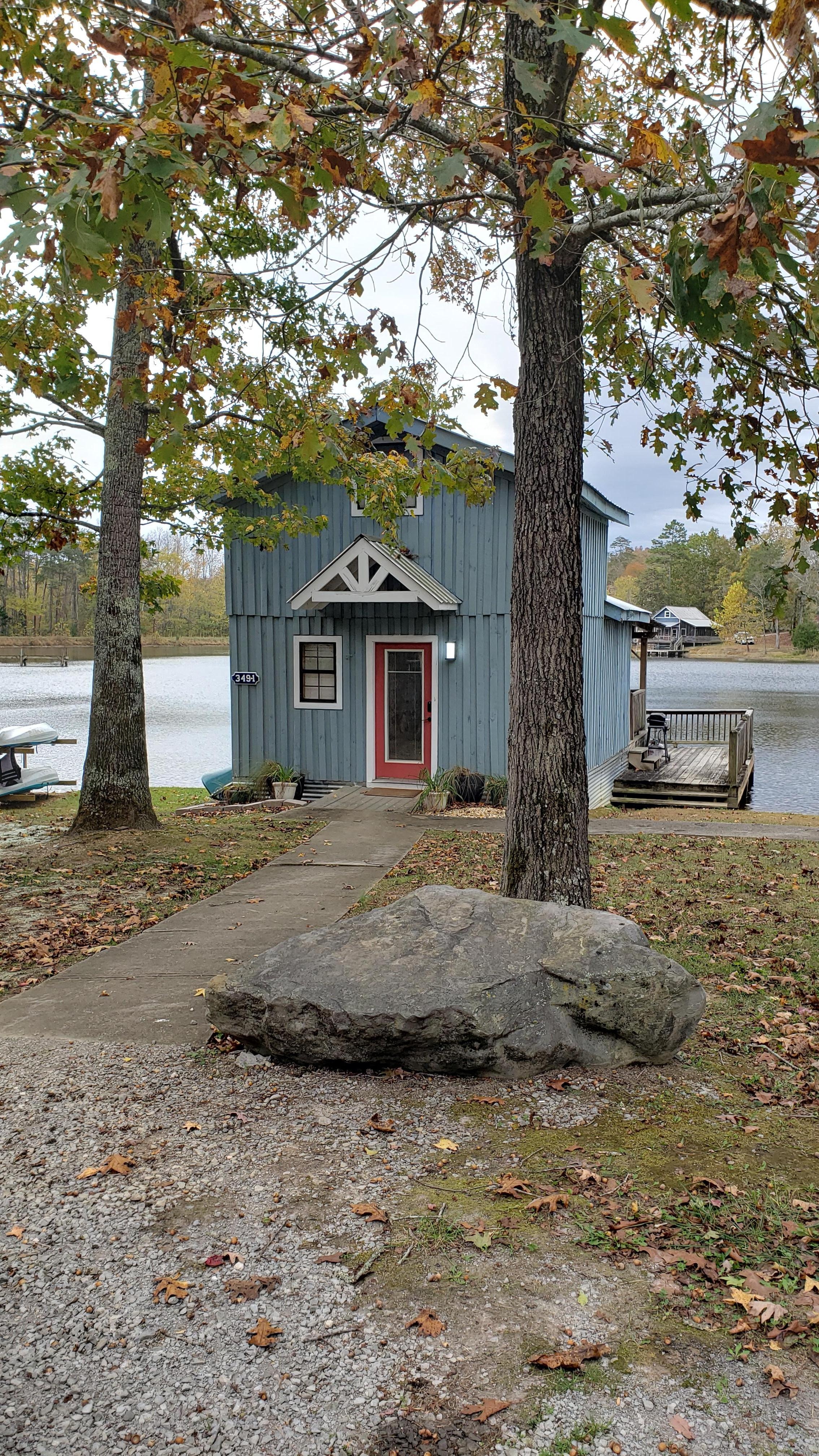 Entrance into home very easily accessible with paved walkway up to residence.