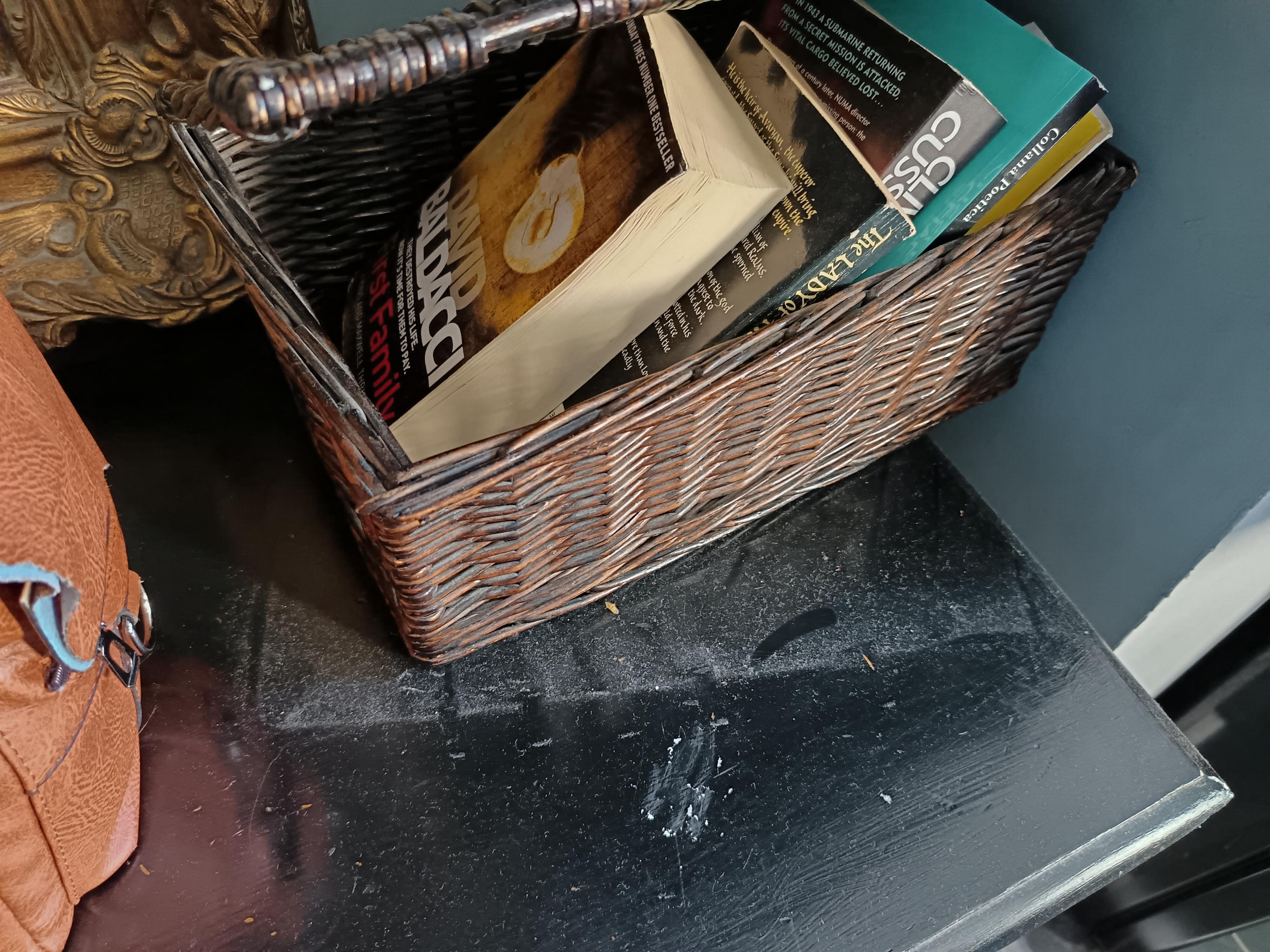 Dust on furniture