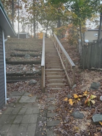 The stairs