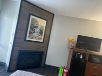 Nice fireplace