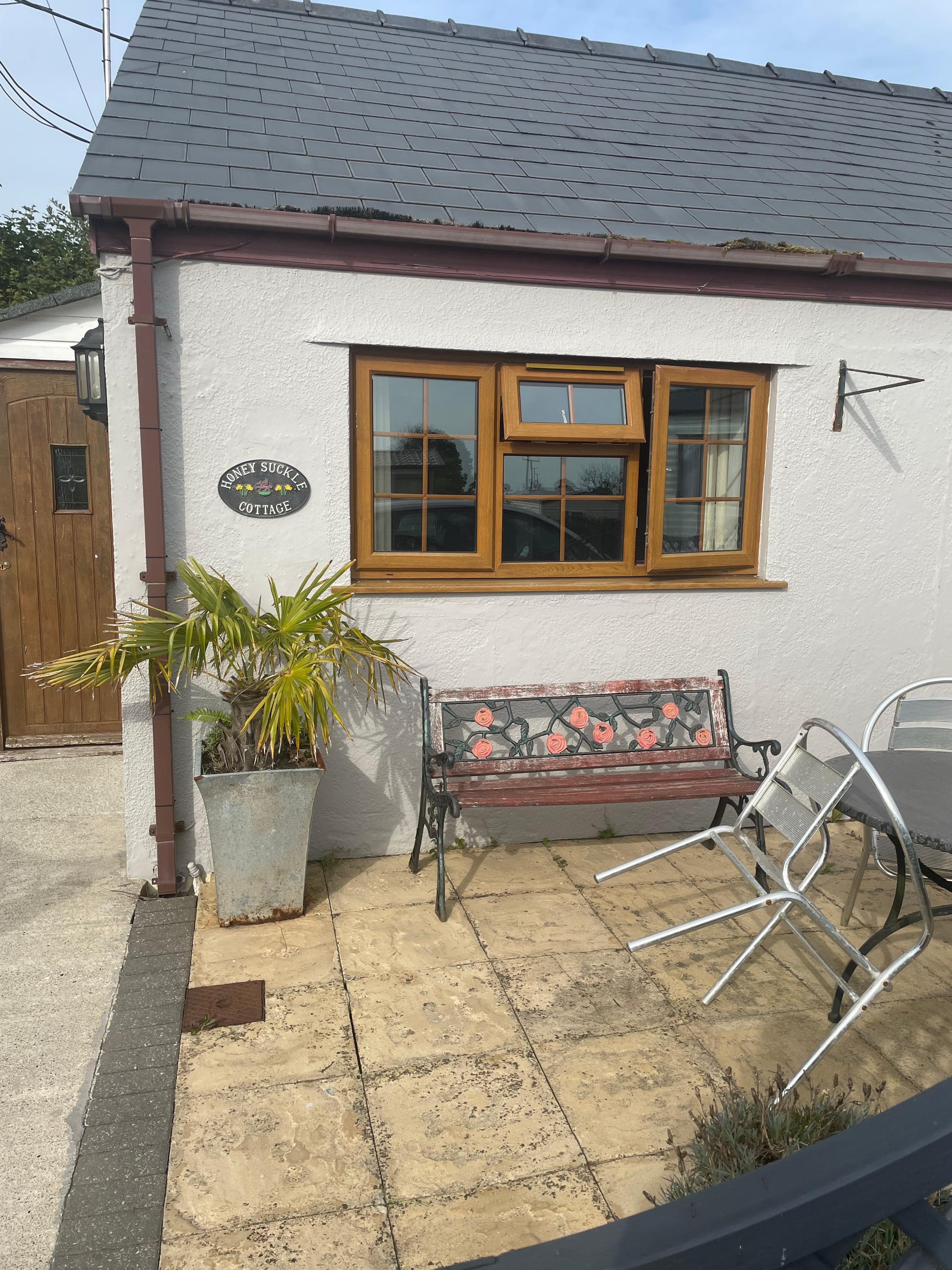 Outside of the cottage