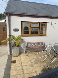 Outside of the cottage