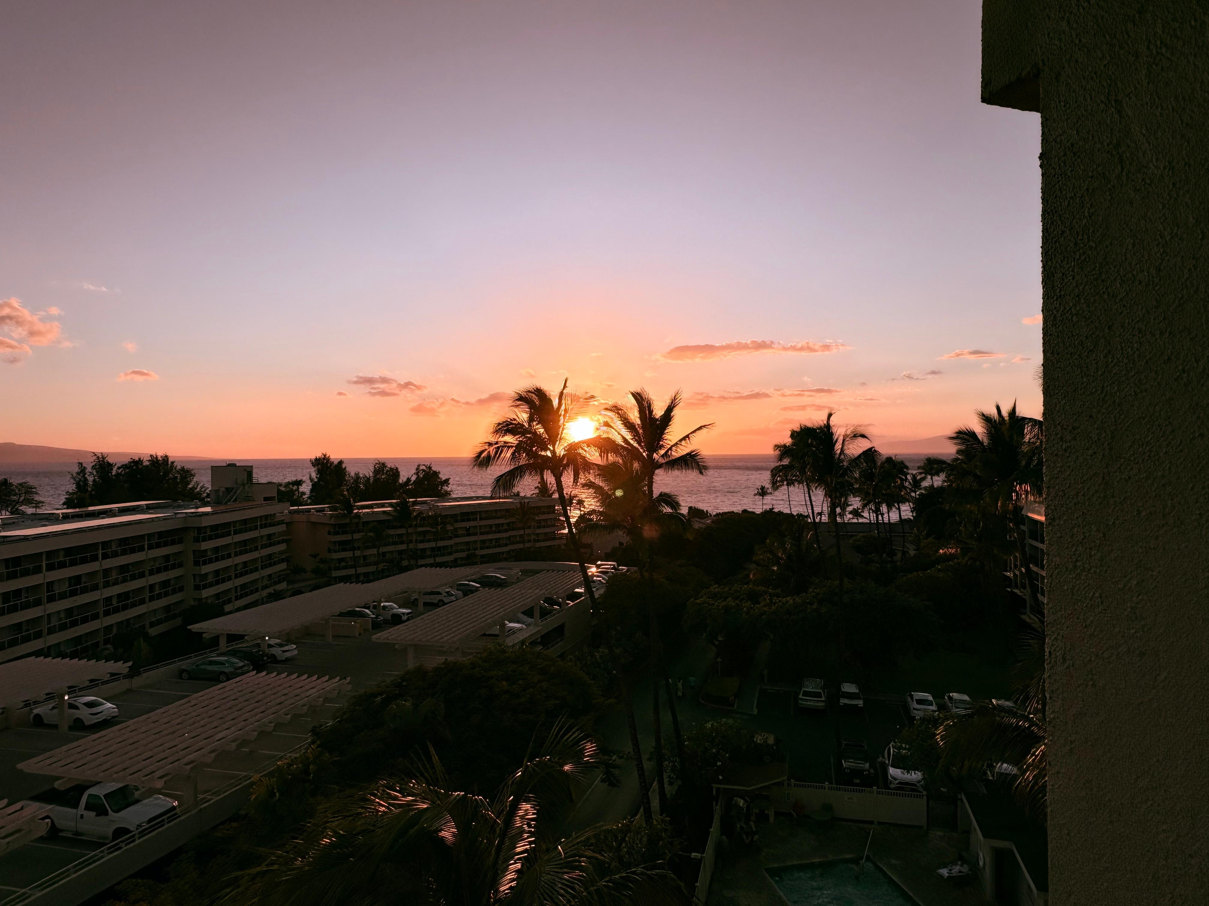 D615 Maui style sunset.