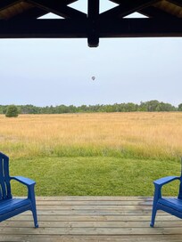 Hot air balloons and coffee in the morning!
