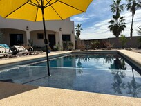 Lunch break/pool break!