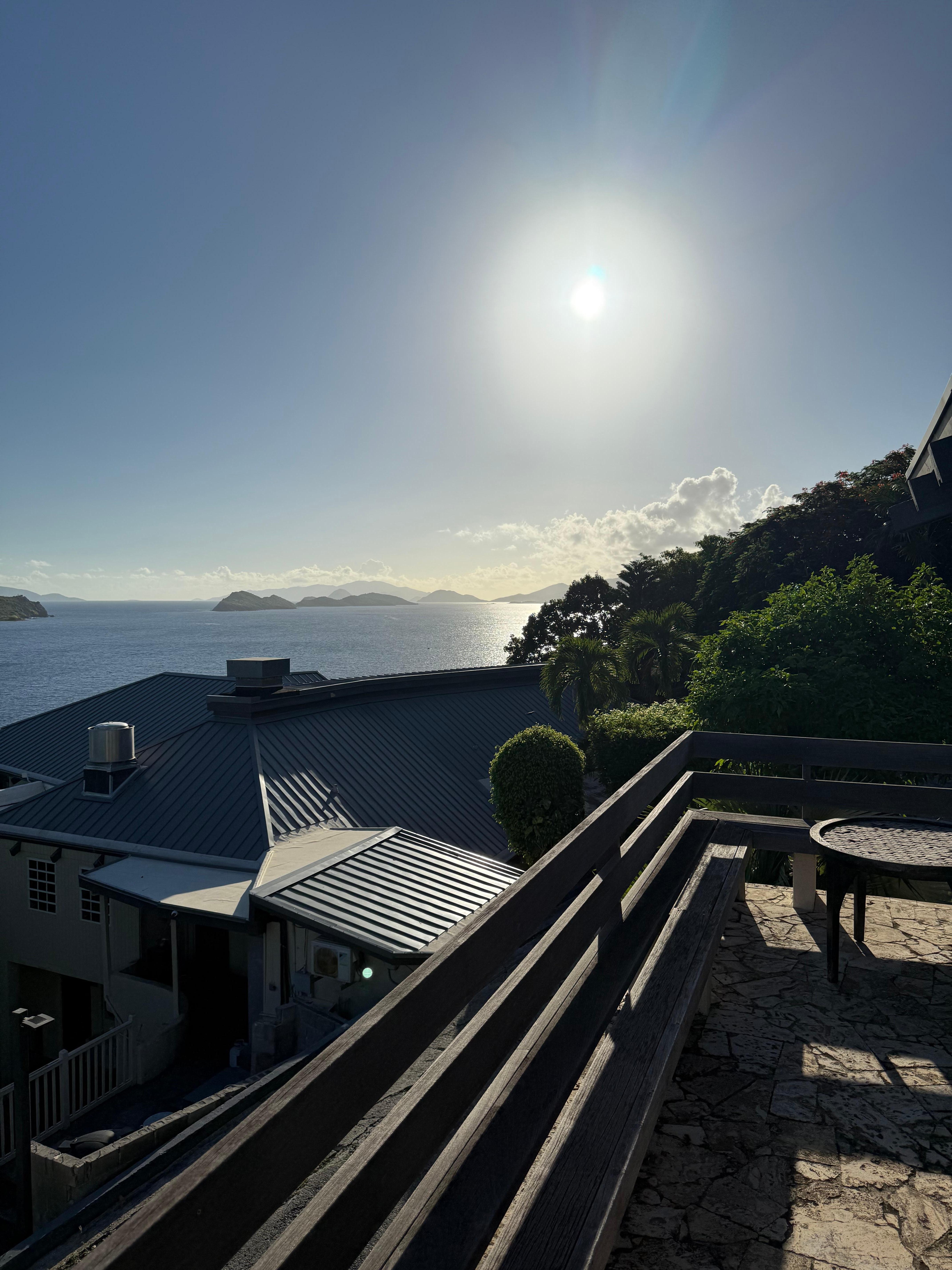 Sunrise from lobby lockout point